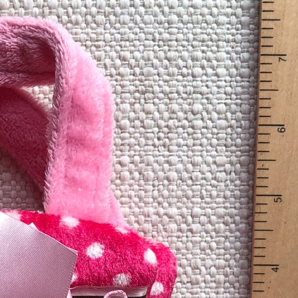 Aurora Plush Pink Polka Dot Pet Carrier Stuffed Animal Purse- NWOT - Picture 10 of 11